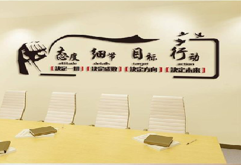 禄丰企业文化墙主要展示什么？