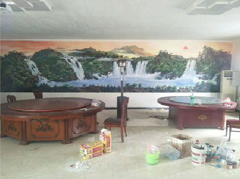 禄丰墙绘-写实风景