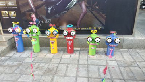 禄丰商业区彩绘