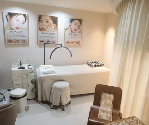 禄丰美容店装修小技巧