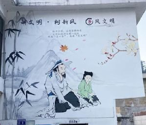 禄丰分享几个墙绘保养知识。