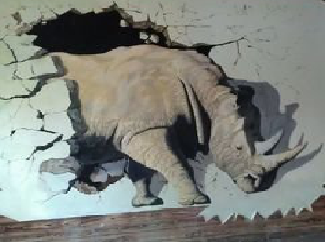 禄丰在墙绘中，如何绘制3D效果？